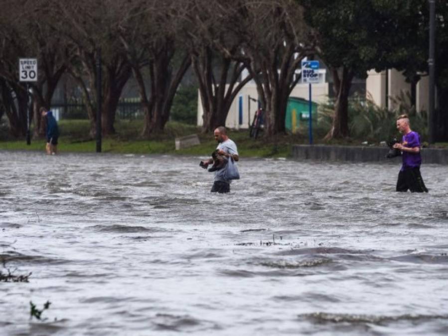 Imágenes impactantes de los destrozos de Sally en Alabama y Florida