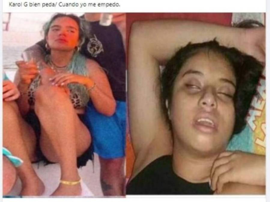 Los memes de Karol G por sus vacaciones en México