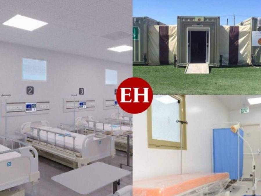 ¿Cómo deben estar fabricados y equipados los hospitales móviles comprados por Invest-H?