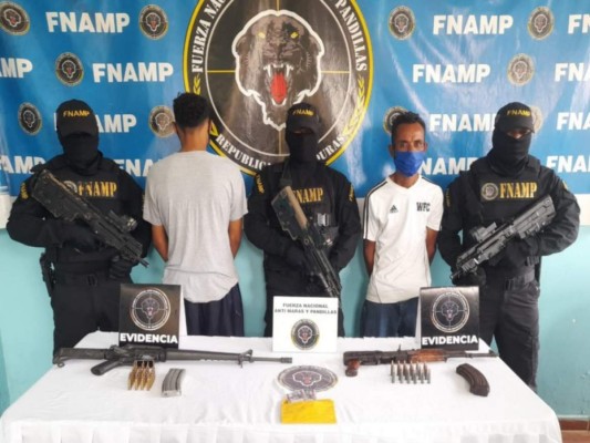 Captura de presuntos sicarios y extorsionadores dejaron operativos de la FNAMP y la Policía Nacional (Fotos)