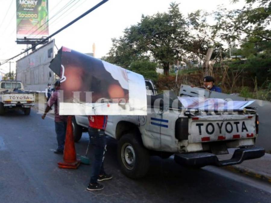 Así quedaron los negocios después del caos generado en marcha de la Alianza de Oposición