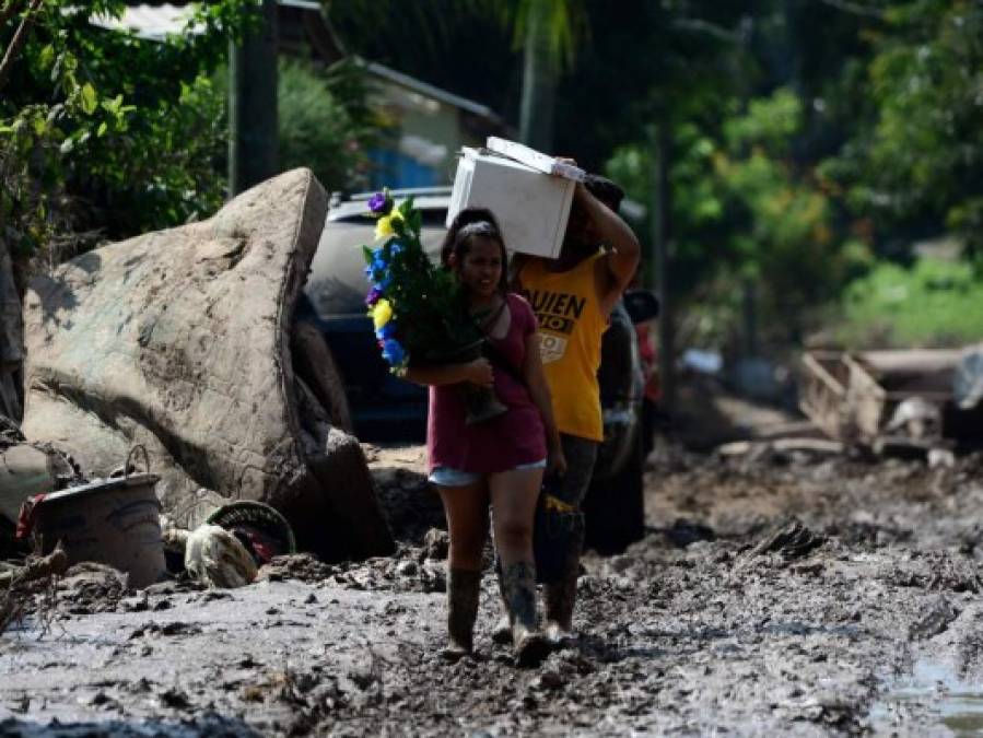 FOTOS: Hondureños comienzan evacuaciones obligatorias ante llegada de Iota