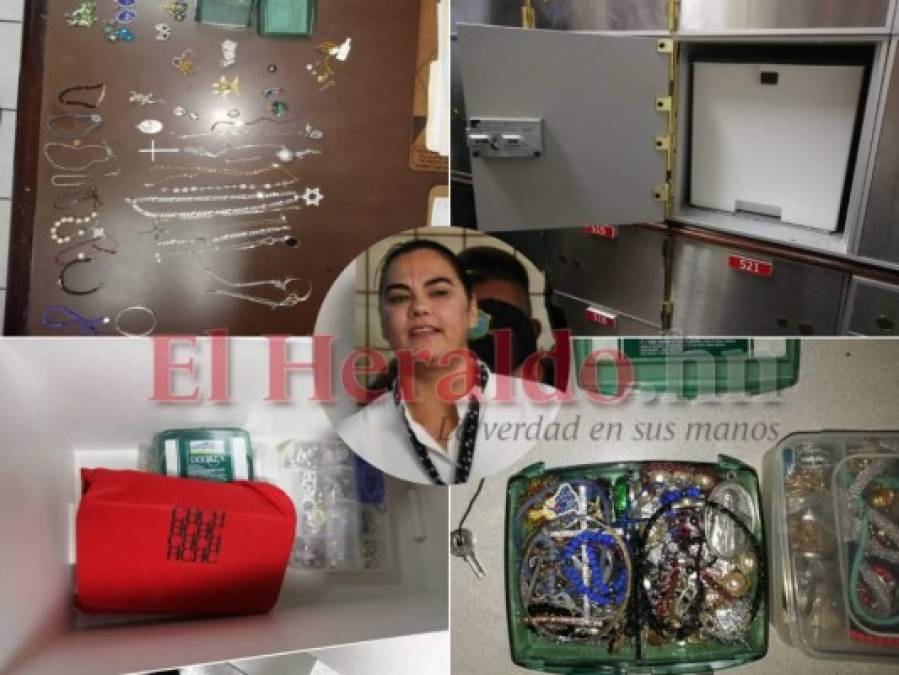 FOTOS: Las joyas que Rosa Elena de Lobo tenía guardadas en la caja fuerte de un banco