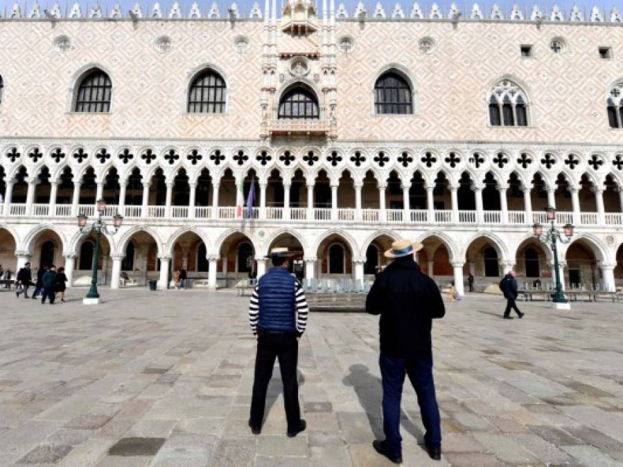 FOTOS: Italia desolada, sin turistas ni estudiantes por coronavirus