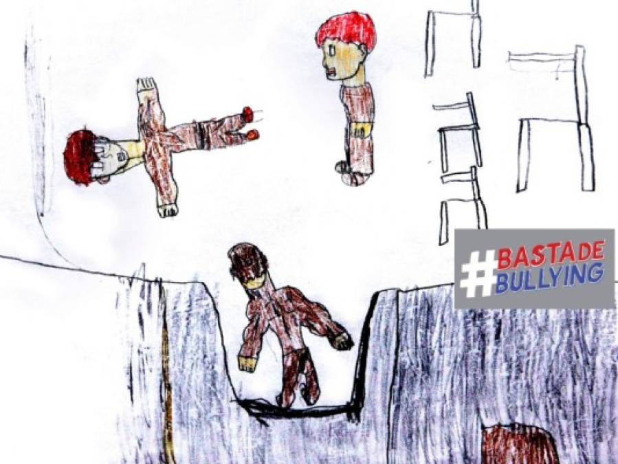 Niños narran con dibujos cómo son víctimas de bullying (FOTOS)