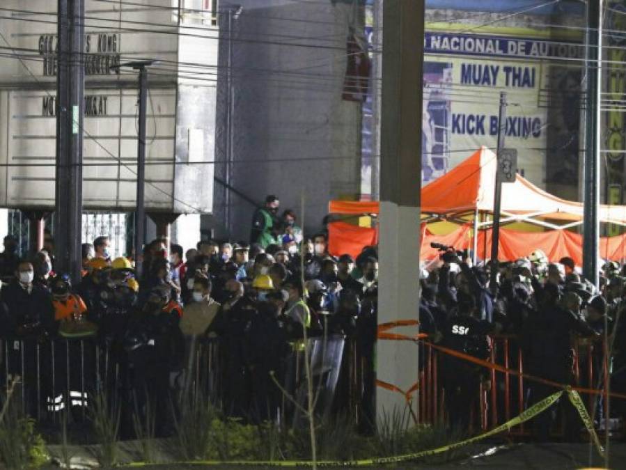 Impactante catástrofe en el metro de México en imágenes