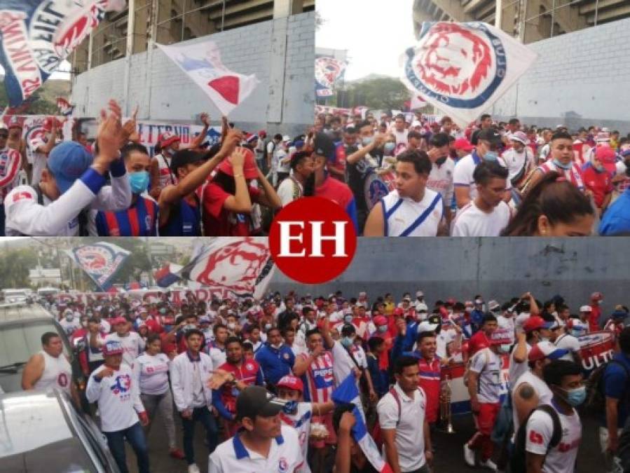 FOTOS: El carnaval de la Ultra Fiel a las afueras del Estadio Nacional