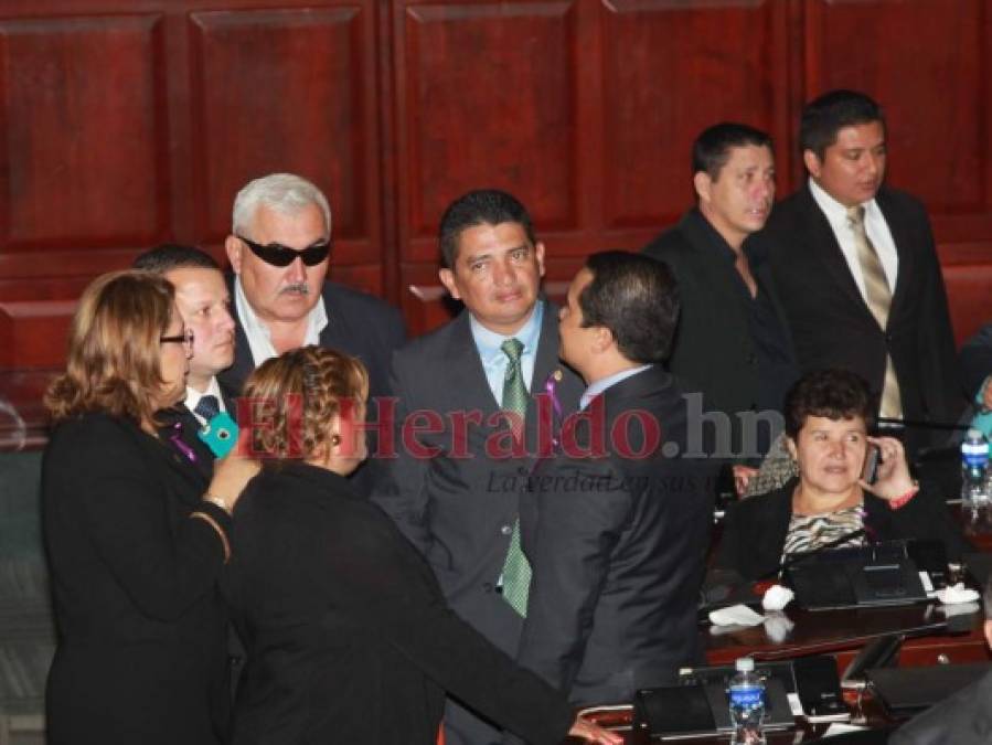 Los últimos días que pasó Tony Hernández en el Congreso Nacional (Fotos)  