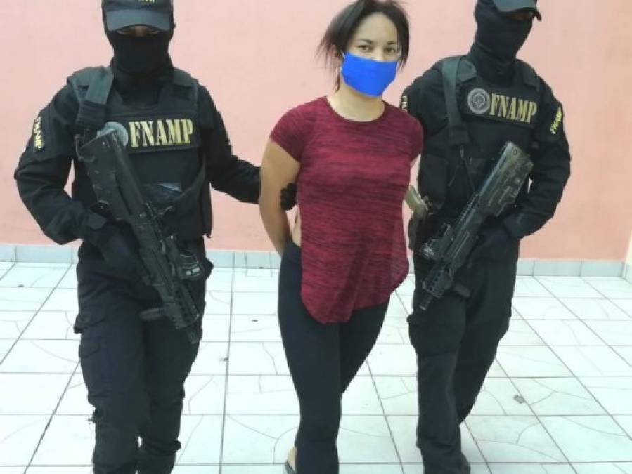 'Mujeres de la mafia': rostros de las últimas detenidas en Honduras (FOTOS)