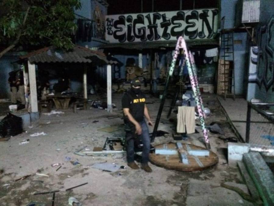 Intervención de la ATIC en Támara pone al descubierto más lujos de la pandilla 18