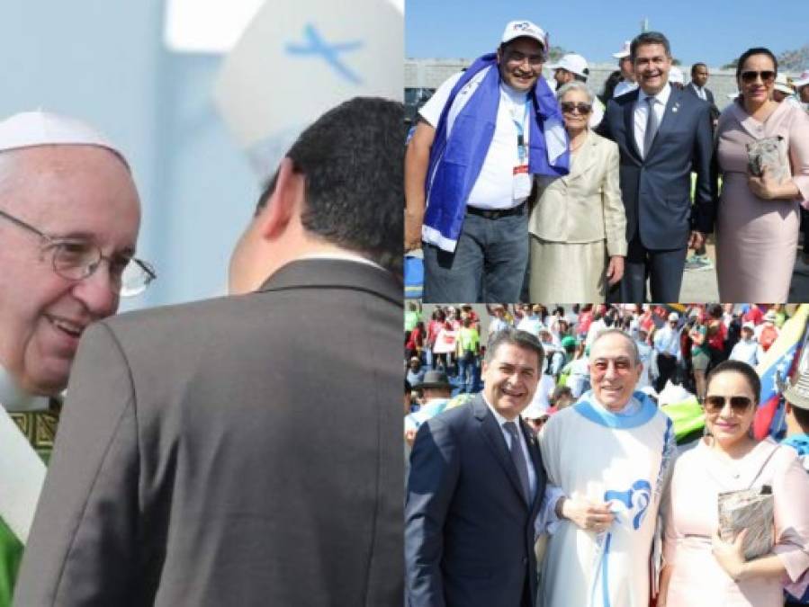 FOTOS: La asistencia del presidente Juan Orlando Hernández a la Jornada Mundial de la Juventud