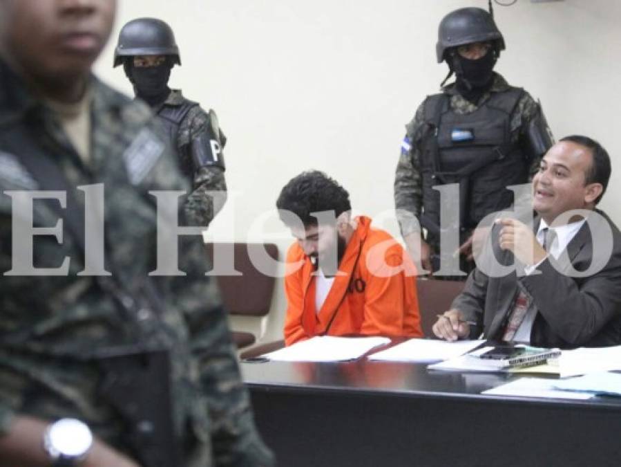El extraño comportamiento de Plutarco Ruiz en su primer día de juicio por crimen de exMiss Honduras y su hermana