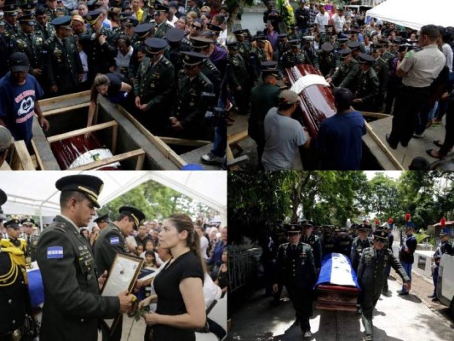 FOTOS: Desgarrador entierro del oficial de la FNAMP muerto en combate