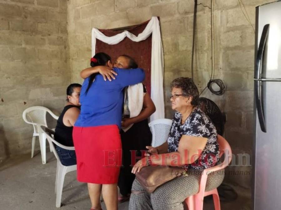 FOTOS: Tristeza y dolor invade a parientes de niño asesinado en Choluteca