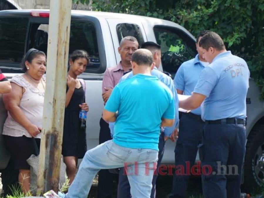 FOTOS: Dolor y resignación entre familiares de víctimas de masacre en San Pedro Sula