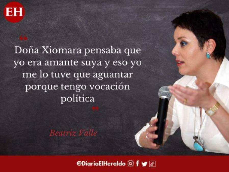 Las frases de Beatriz Valle a 'Mel' Zelaya tras elección de junta directiva en el Congreso