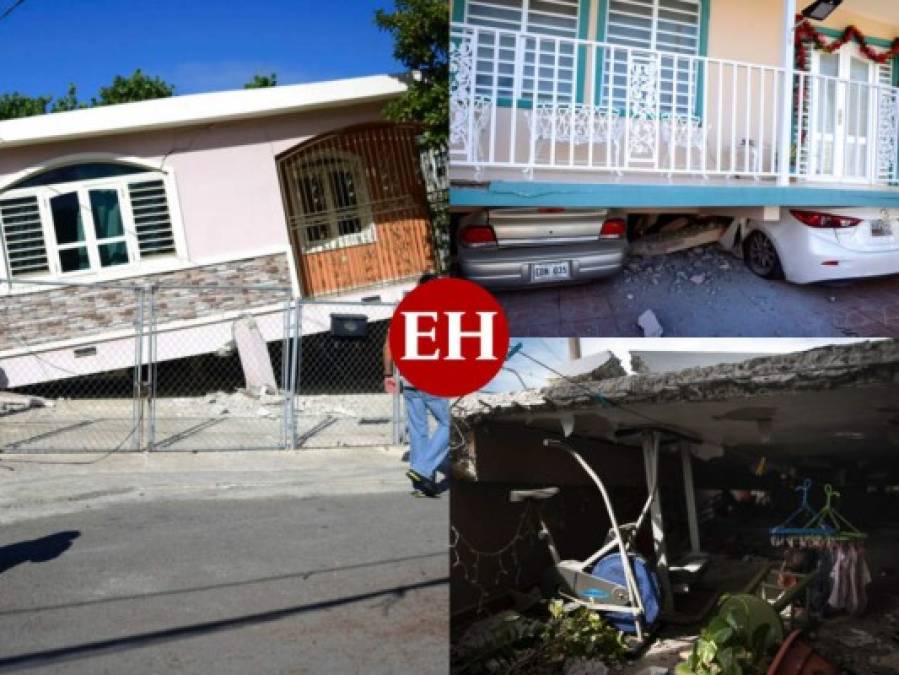 Imágenes tras fuerte sismo y réplicas que provocó pánico en Puerto Rico