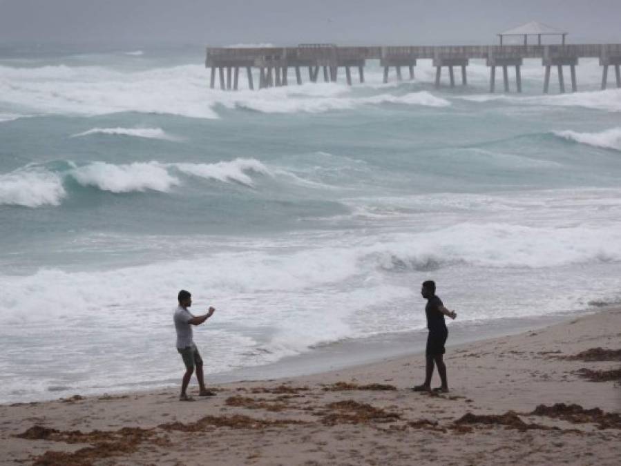 En imágenes: Florida se prepara para afrontar tormenta Isaías