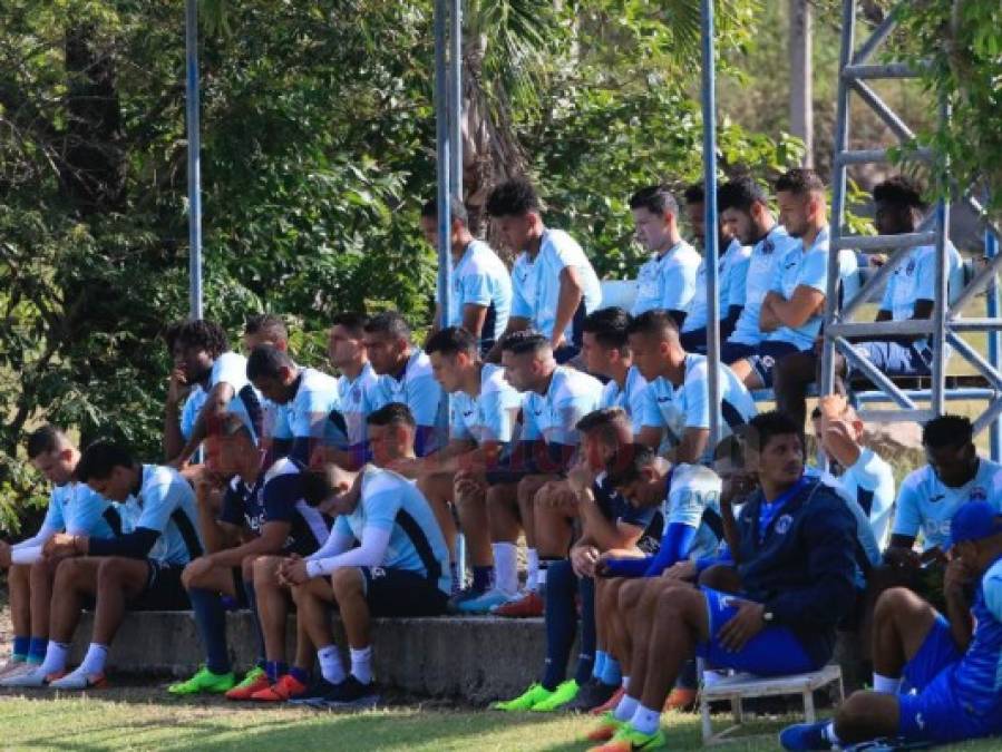 FOTOS: Motagua entrenó motivado un día antes de regresar al Nacional