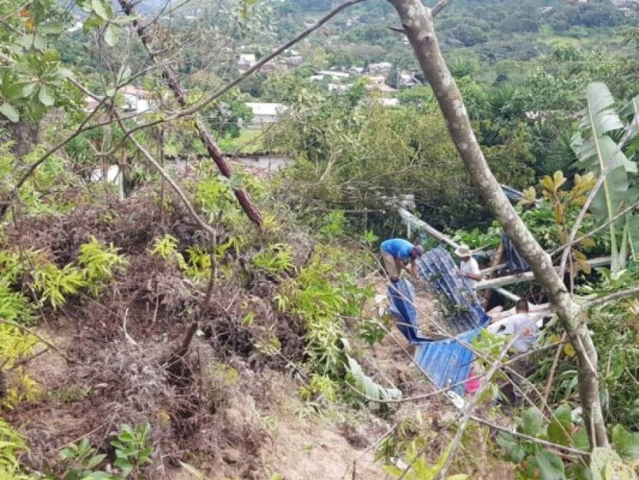 Alerta amarilla: Lluvias provocan primeros daños en Honduras (FOTOS)