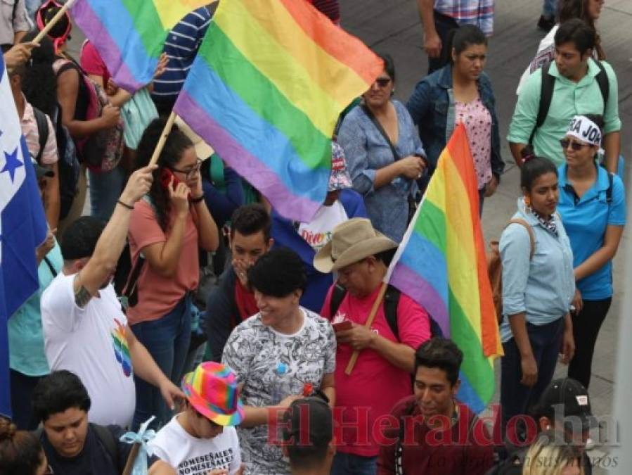 FOTOS: Así se desarrolló la marcha de la Plataforma en Tegucigalpa