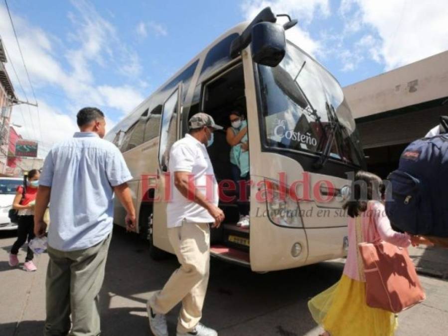 Caravanas vehiculares y operativos: capitalinos vuelven tras Feriado Morazánico