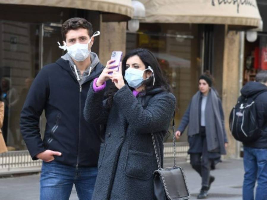 Tiendas vacías, cuarentena y alerta máxima en Italia por coronavirus