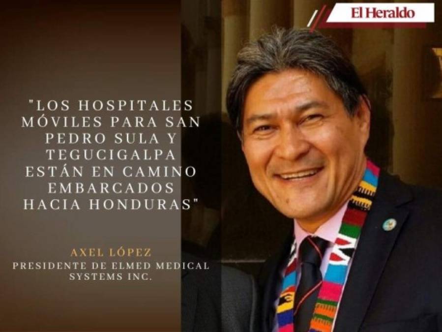 'No hay falsificación': así se defiende Axel López de cuestionada compra de hospitales móviles