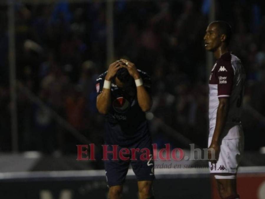Tristeza, rabia y dolor en los rostros del Motagua tras perder contra Saprissa