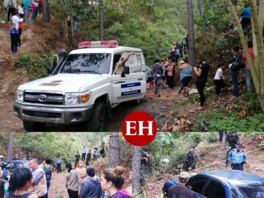 FOTOS: Escalofriante escena de bebé hallada muerta en Valle de Ángeles