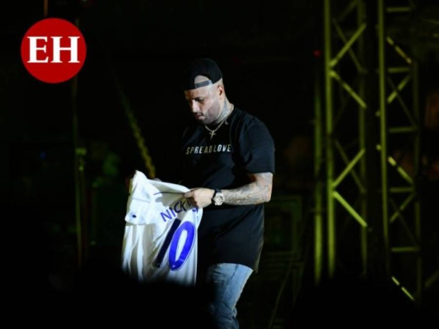 Así se vivió el concierto de Nicky Jam en el estadio Morazán de San Pedro Sula