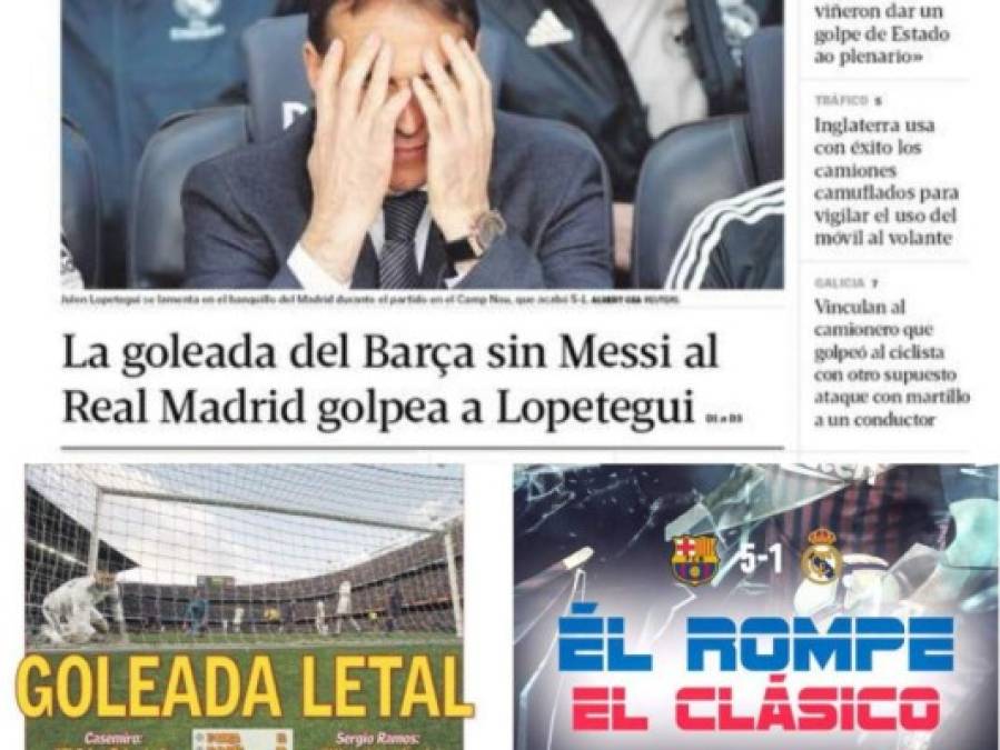 Esto dice la prensa de la crisis del Real Madrid con Julen Lopetegui