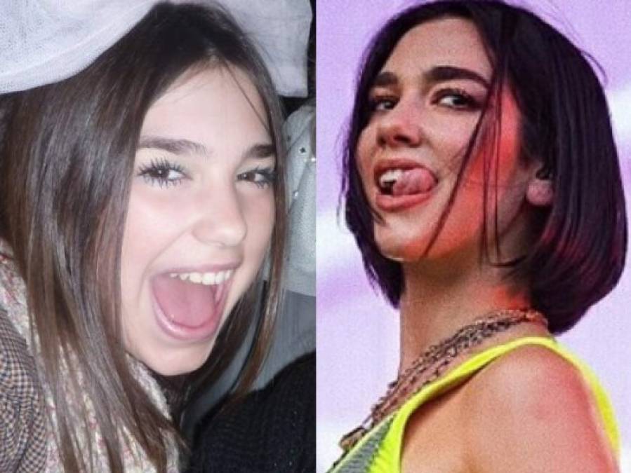 FOTOS: El antes y después de la cantante Dua Lipa