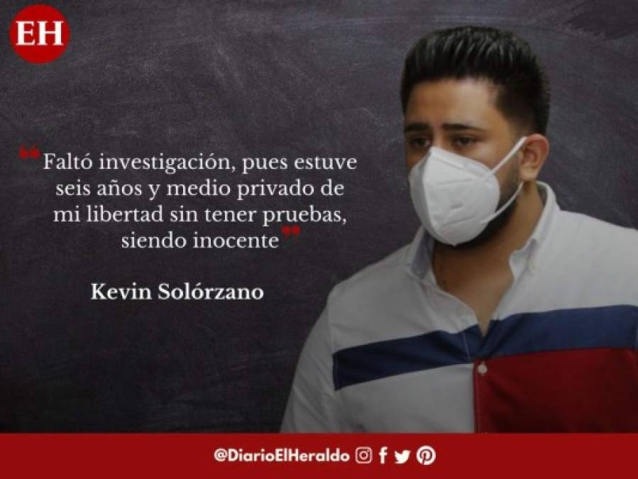 Kevin Solórzano rompe el silencio tras recobrar libertad; estas son sus frases