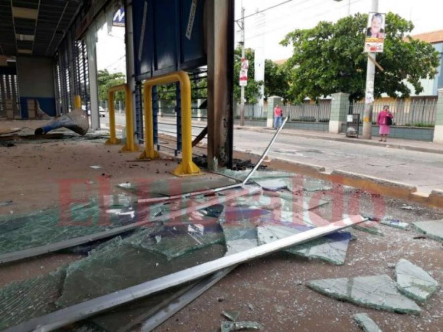 Simpatizantes de Nasralla continúan caos durante manifestaciones