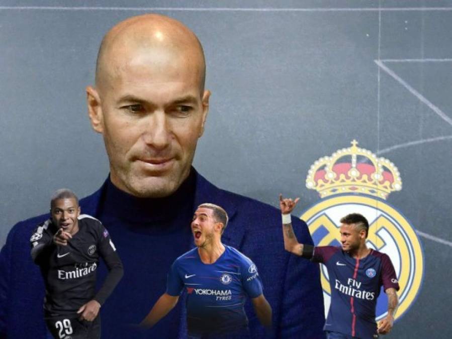 Los posibles fichajes de Zidane tras su regreso al Real Madrid