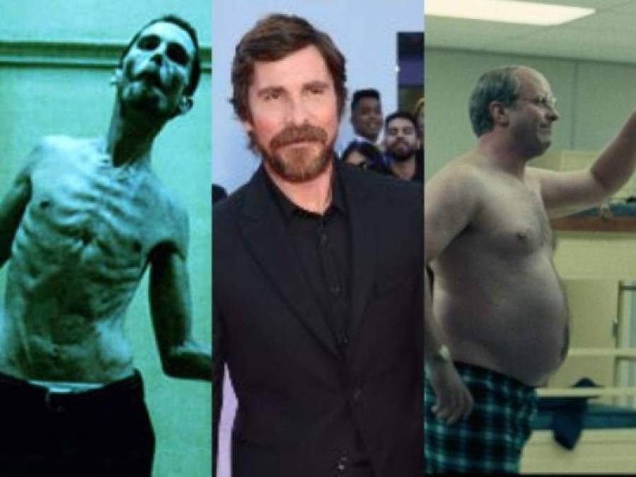 Las increíbles y drásticas transformaciones físicas de los actores de Hollywood (Fotos)
