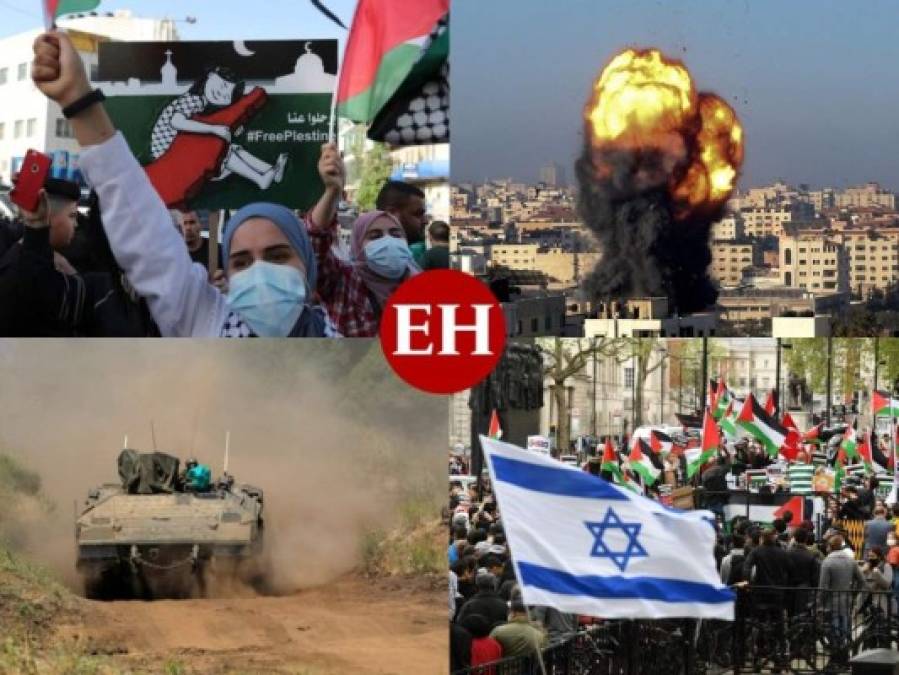 De la escalada de violencia entre Israel y los palestinos hasta el cese del fuego (Fotos)
