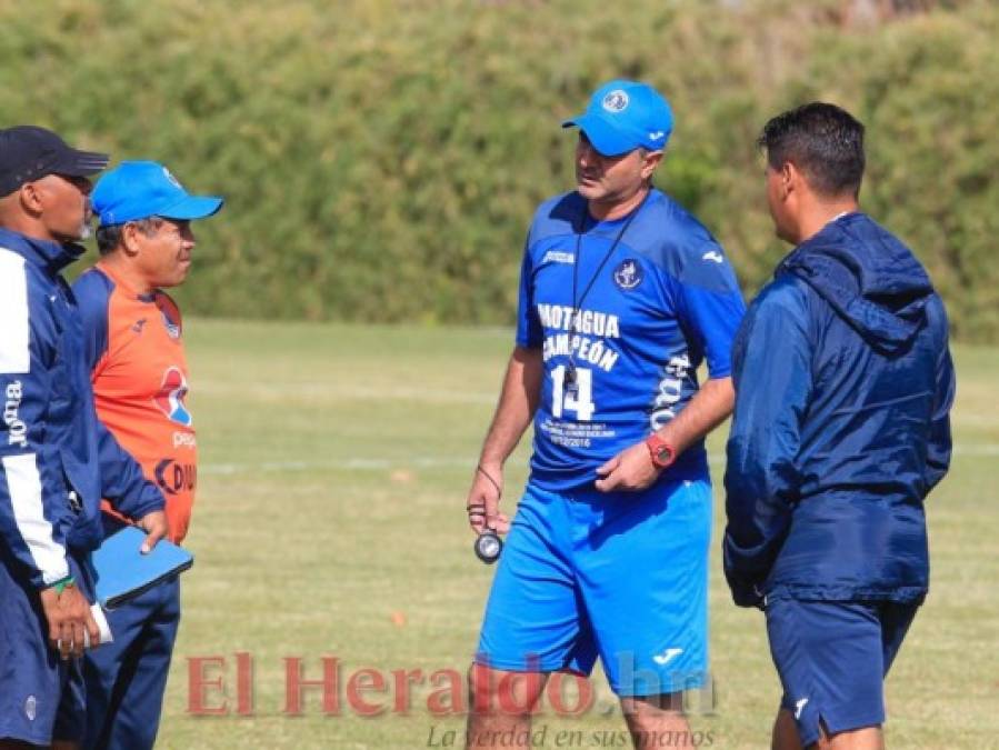 Las fotos del entreno de Motagua este martes, pensando en el duelo ante Real España