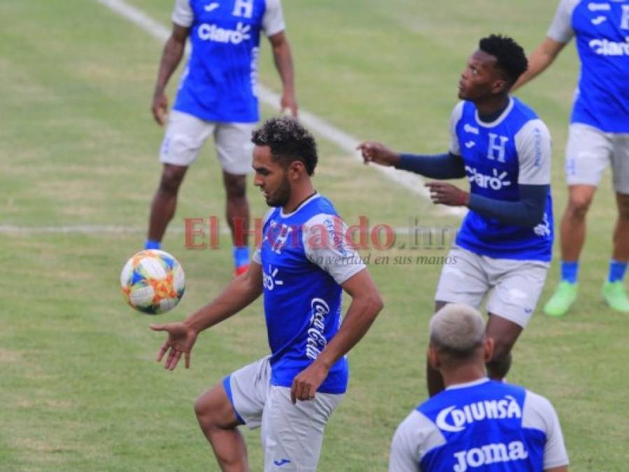 Así fue el entrenamiento de Honduras previo al amistoso con Puerto Rico