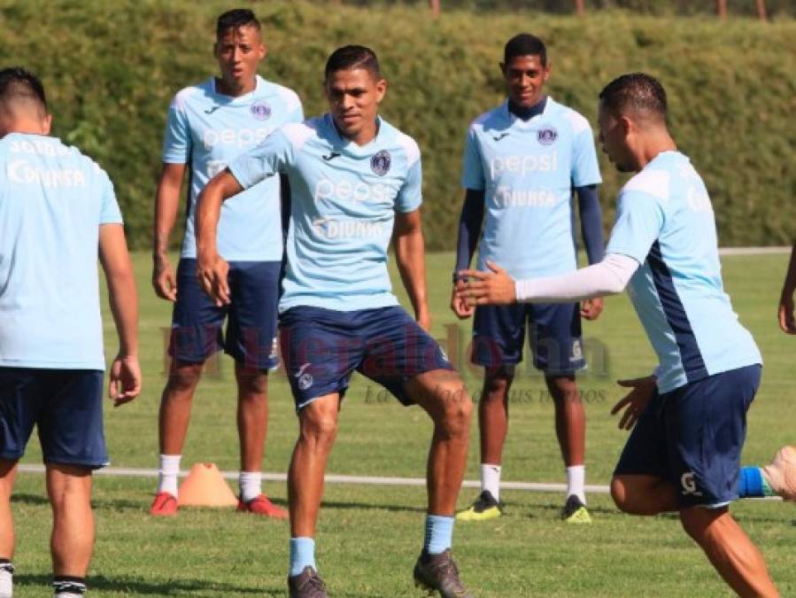 FOTOS: Motagua entrenó motivado un día antes de regresar al Nacional