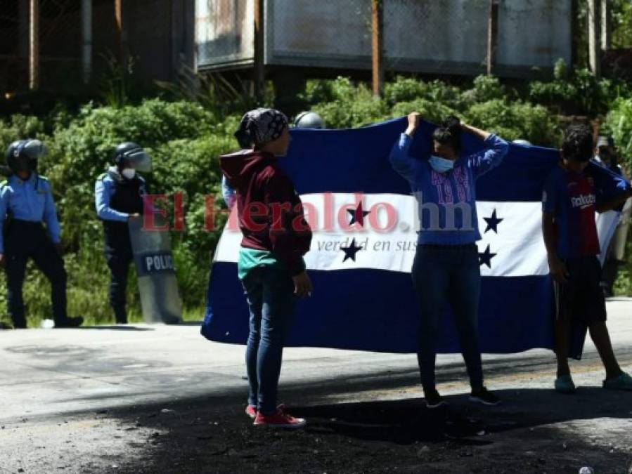 Pobladores de la Reynel Fúnez amenazan con más tomas en carretera al sur