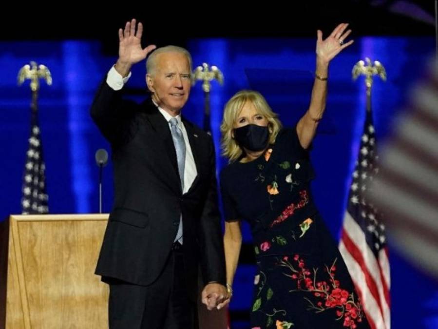 Las primeras imágenes de Joe Biden como presidente electo de EEUU