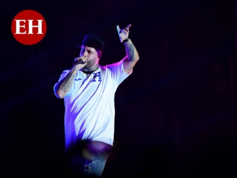 Así se vivió el concierto de Nicky Jam en el estadio Morazán de San Pedro Sula