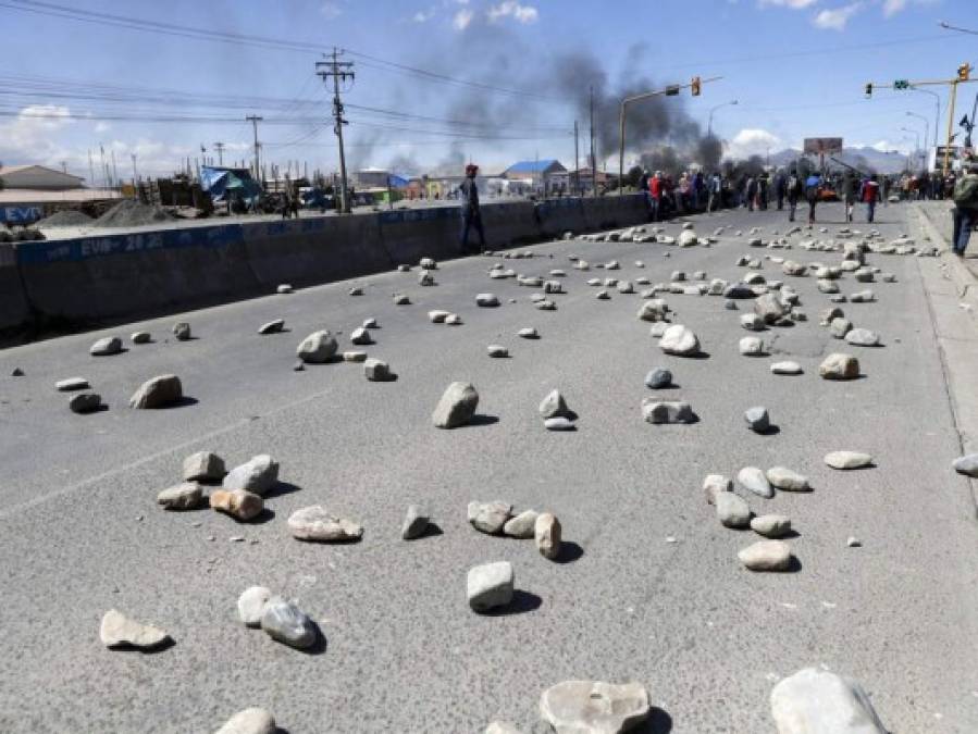 FOTOS: Los 10 momentos que marcaron las protestas de este martes en Bolivia