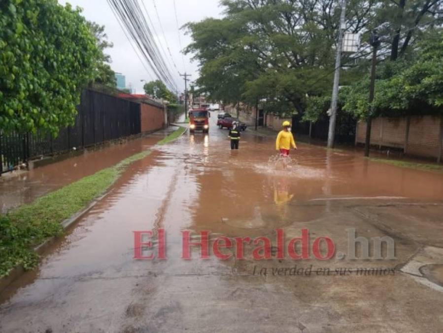 Carros anegados y personas atrapadas en la Kennedy tras fuerte tormenta en la capital