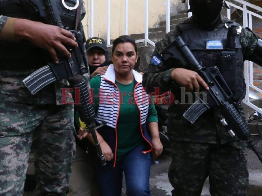 FOTOS: La ex primera dama hondureña Rosa Elena Bonilla de Lobo cumple un año de estar en prisión