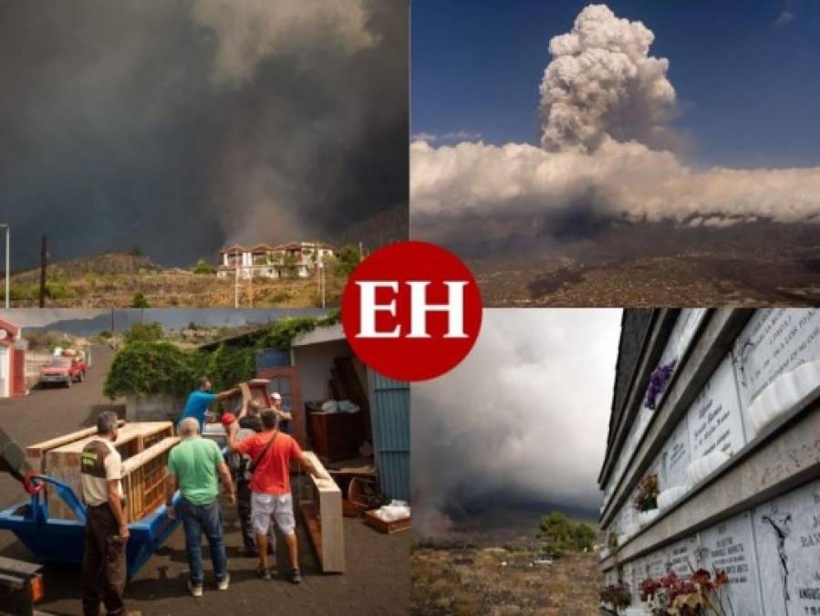 Evacuaciones y un cementerio por desaparecer: Sigue la odisea por erupción en España