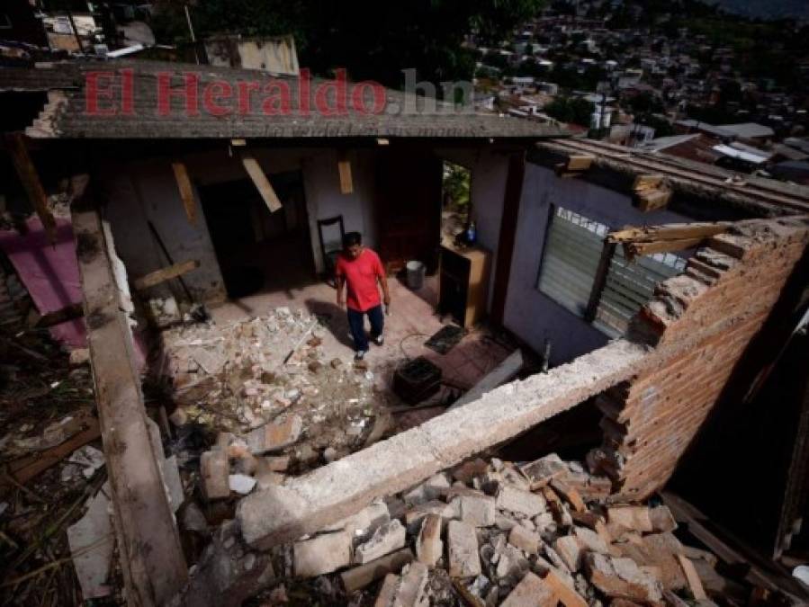 Golpeados por el Eta, Iota y la indiferencia: La realidad de la familia Castellón (FOTOS)