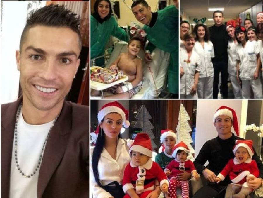 Esto hizo Cristiano Ronaldo en Italia tras la llegada de la Navidad